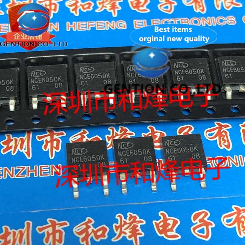 10PCS NCE6050K TO-252 60V 50A in sotck 100% ű  